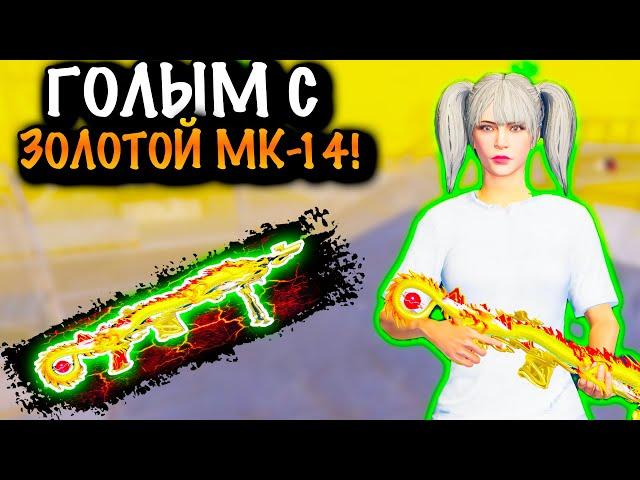 ГОЛЫМ С ЗОЛОТОЙ МК14 ДО ФУЛЛ 6 | 7 КАРТА МЕТРО Рояль | Metro PUBG Mobile