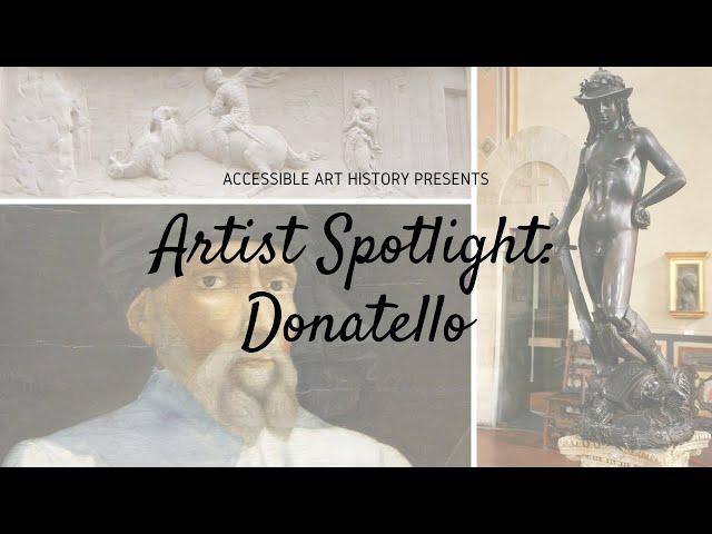 Artist Spotlight: Donatello // Art History Video