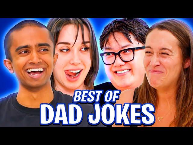 Dad Jokes | Don't laugh Challenge | Sam , Akila , Abby , Alan