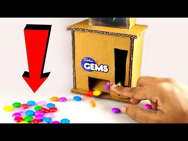 How to make GEMS Dispenser Machine from cardboard