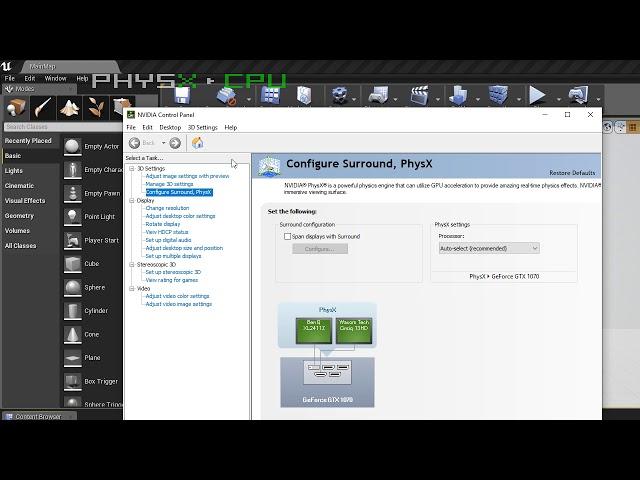 How to Disable Physx CPU GPU Overlay from NVIDIA Control Panel