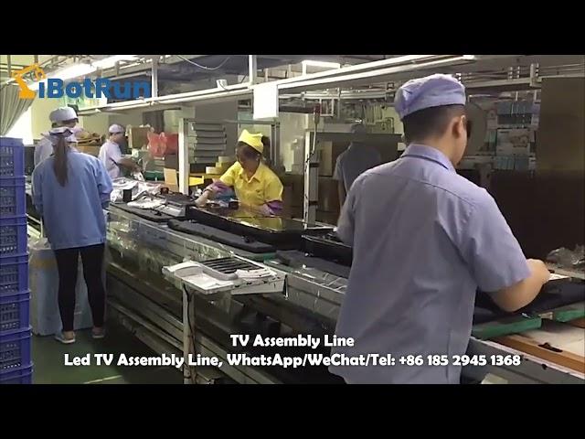 TV Assembly Line - TV Production Line Equipment - TV Assembly Line Belt Conveyor Production Line