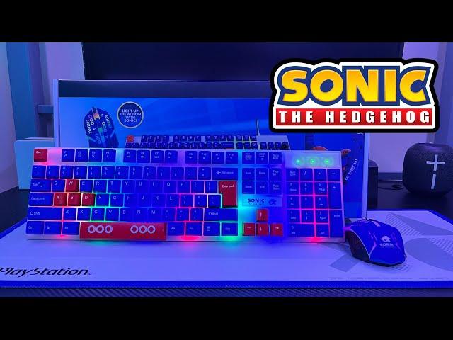 Sonic The Hedgehog Gaming Combo Set Review