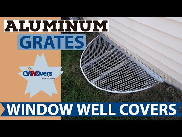 Installing Aluminum Grates In Denver, Colorado By HandyManny Window Well Covers