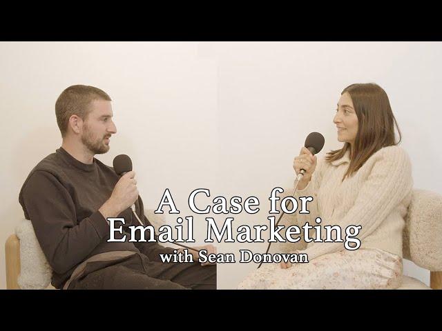 A Case for Email Marketing with Sean Donovan