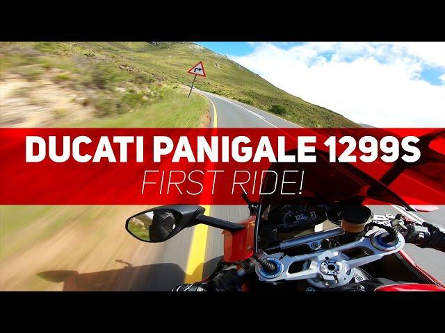 Ducati Panigale 1299s First Ride!