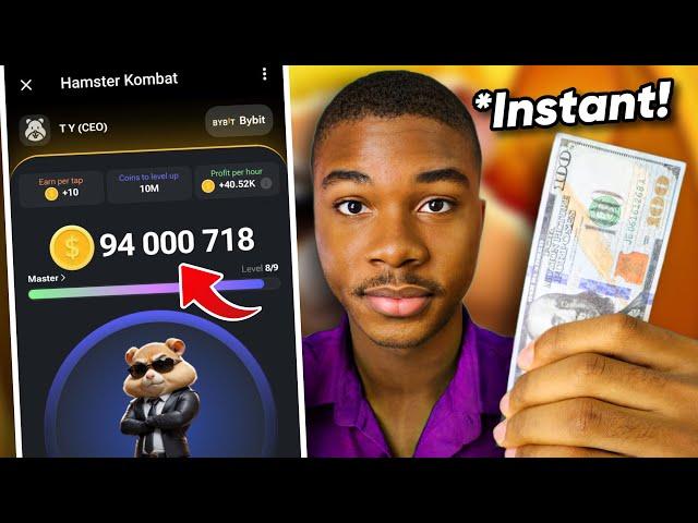 Hamster Kombat Tutorial For Beginners - TAP Screen & Earn FREE Money INSTANTLY!