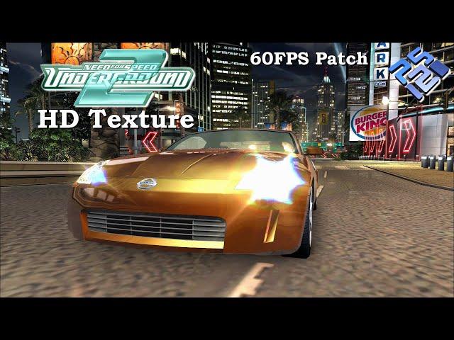 Need For Speed Underground 2~HD Texture & True 60FPS Patch | PCSX2 1.7.3518 | PS2 Full Blending PC