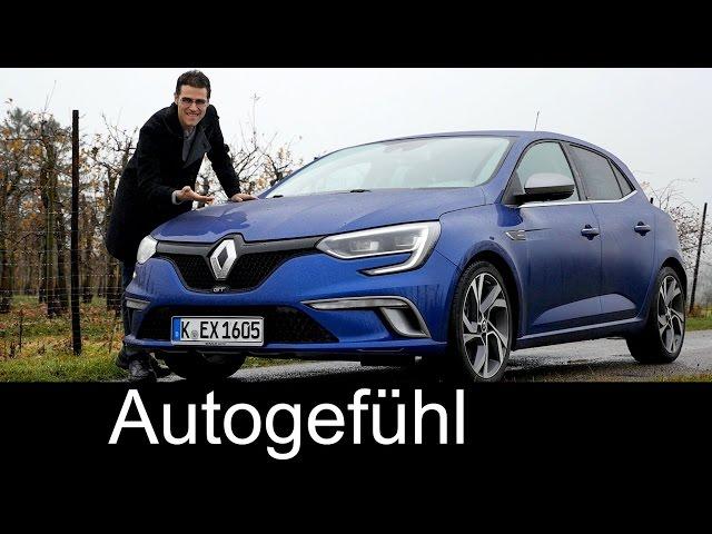 Renault Megane GT FULL REVIEW test driven all-new GT & Bose Edition 2016 neuer - Autogefühl