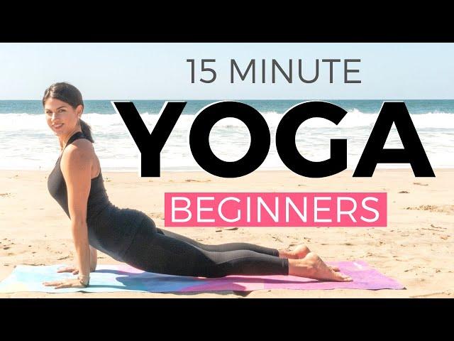 15 minute Morning Yoga for Beginners  WEIGHT LOSS edition  Beginners Yoga Workout