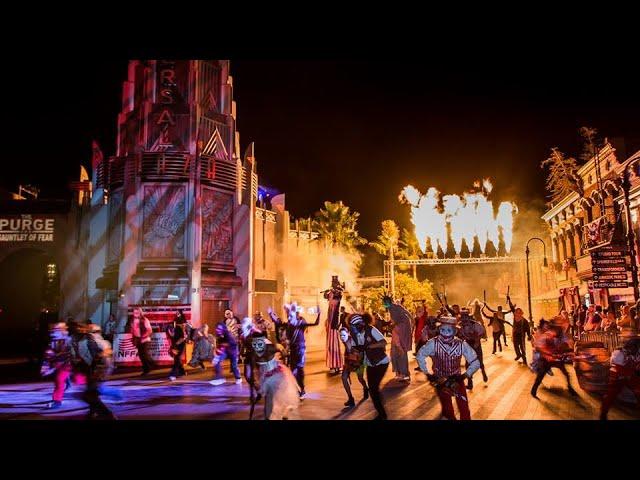 Halloween Horror Nights opening Night scarymony 2021