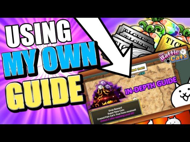 Using My OWN GUIDE to Beat MANIC ISLAND! | The Battle Cats