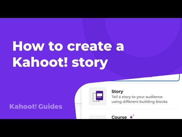 How to create an engagement Kahoot! story (AI-enhanced)