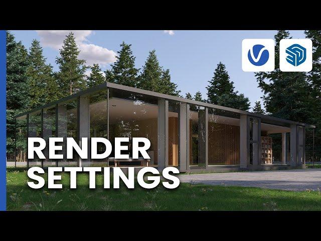 Render settings in V-Ray for SketchUp explained