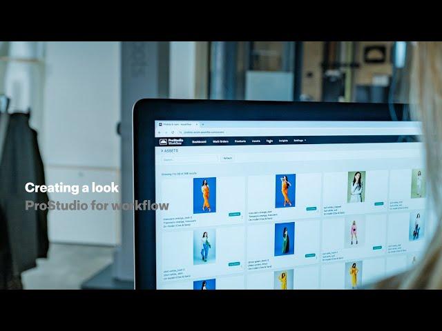 ProStudio for workflow: Creating a look