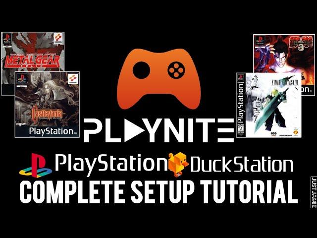 Playnite Frontend: Duckstation PSX Emulator Setup Guide #playnite #ps1 #emulator