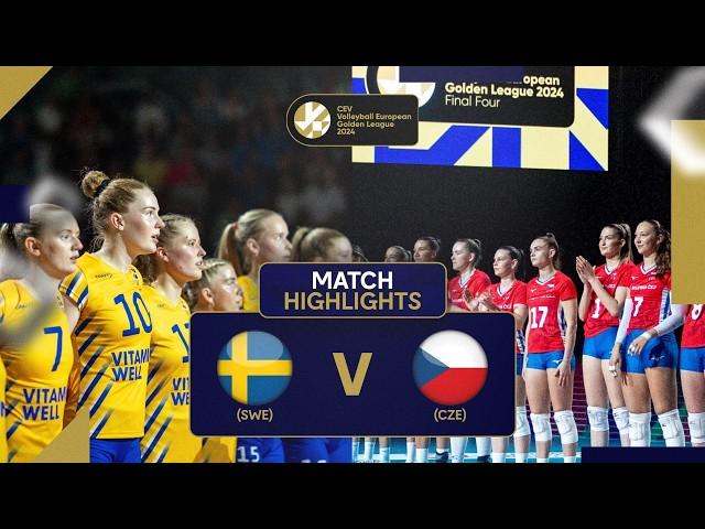 Sweden vs. Czechia - Match Highlights | European Golden League Women 2024