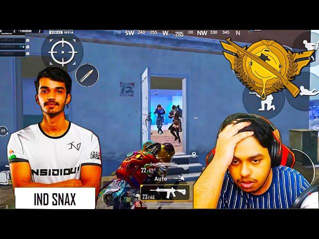 RANK 1 DP 28 Pro Player Snax Gaming De Jiggle BEST Moments in PUBG Mobile