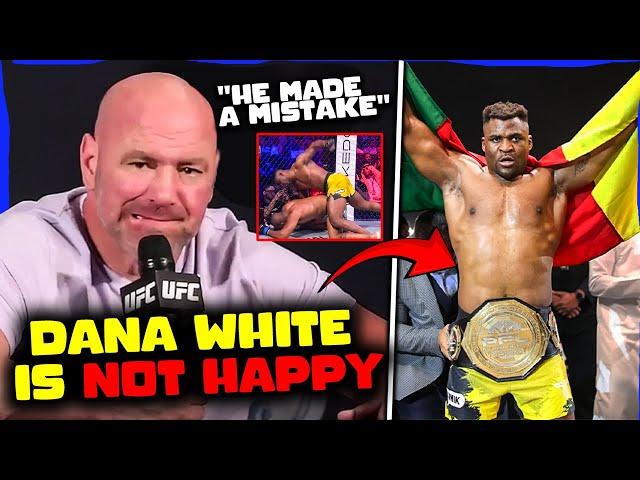 Dana White REACTS To Francis Ngannou DESTROYING Renan Ferreira & Becoming PFL CHAMPION, Tom Aspinall