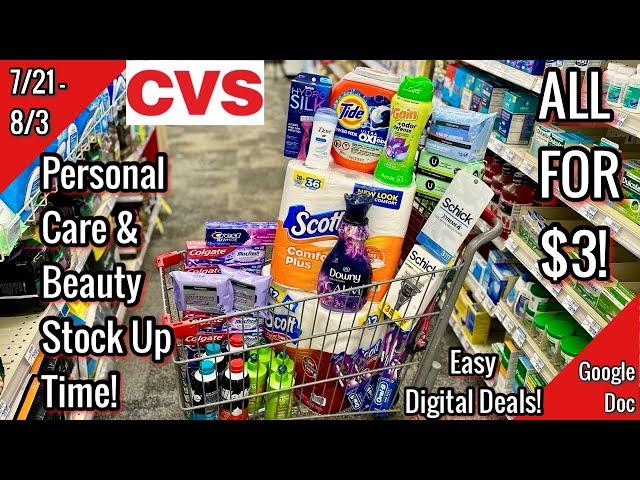 CVS Free & Cheap Coupon Deals & Haul |7/21 - 8/3| Free Personal Care & Beauty | Learn CVS Couponing