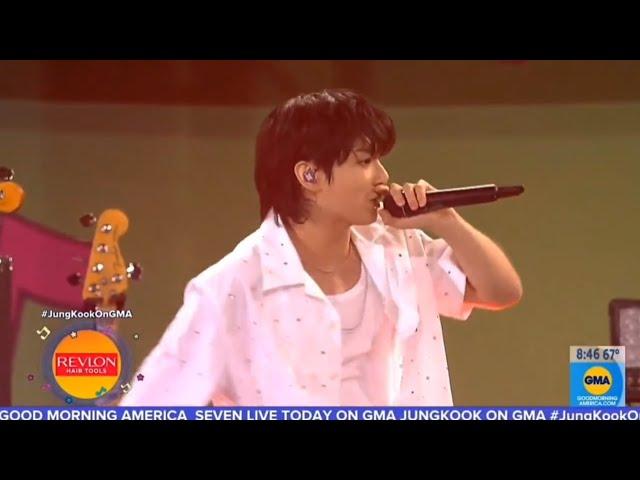 정국 GMA ‘Seven‘ 솔로데뷔 무대 풀버전