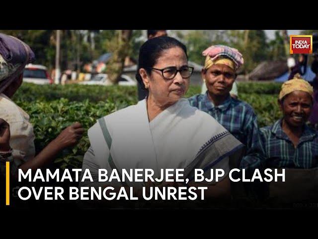 War of Words Ignites Between Mamata Banerjee and BJP Over West Bengal Violence | India Today