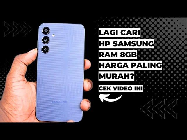 HP Samsung RAM 8GB Murah & Berkualitas? Cek Rekomendasi Terbaiknya di Video Ini!