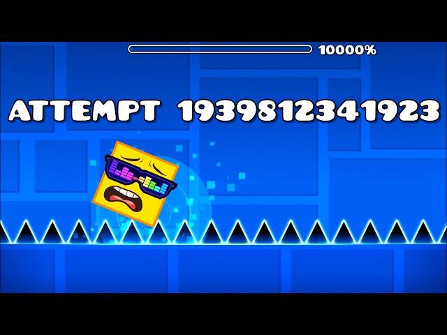 Sunny Plays HARD Geometry Dash...