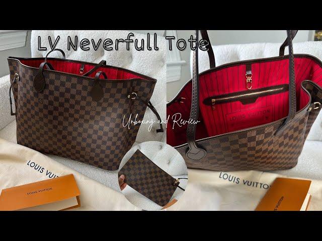 LV Neverfull MM Tote Unboxing and Review Haul | Dhgate