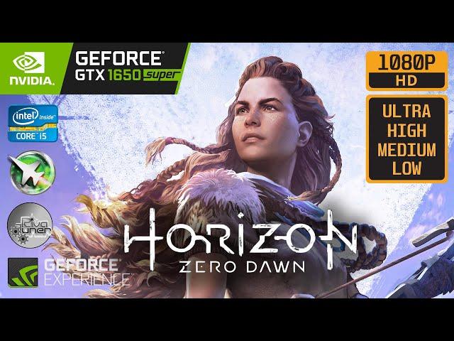 HORIZON ZERO DAWN - GTX 1650 SUPER - i5-4590 (ALL GRAPHICS PRESETS)