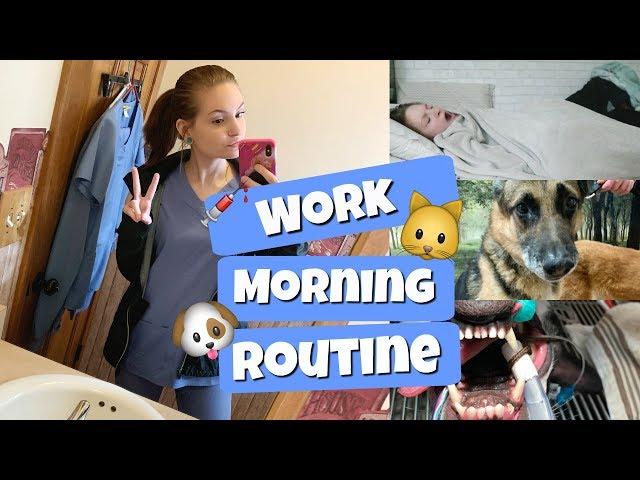  My Work Morning Routine | Veterinary Technician | 