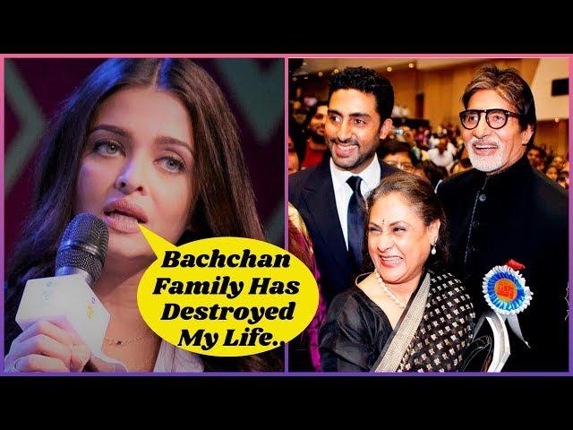 Bachchan Family Has Destroyed Aishwarya Rai's Life