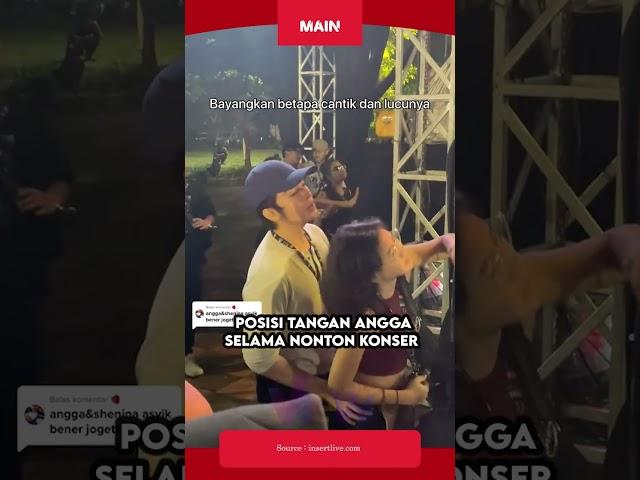 KEMESRAAN ANGGA YUNANDA DAN KEKASIH SAAT NONTON KONSER JADI PERHATIAN NETIZEN!!