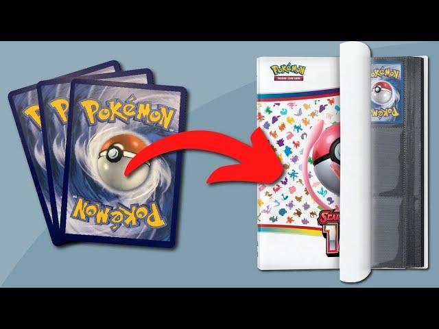 How to Organize Pokémon Cards in a Binder (tutorial)