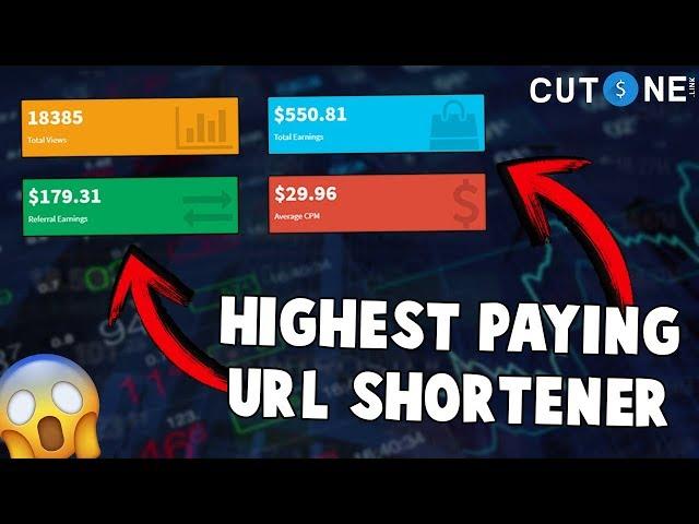 BEST URL SHORTENER TO MAKE MONEY 2020 I BEST PAYING URL SHORTENER - HIGHEST PAYOUT RATES $20 CPM