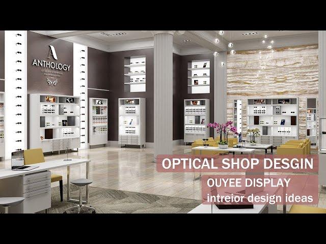 Modern luxury optical shop interior design ideas