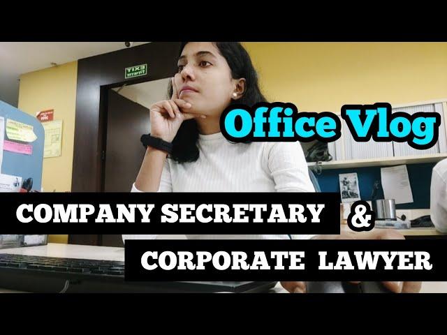 Office Vlog - Company Secretary & Lawyer | CS Priya Pal