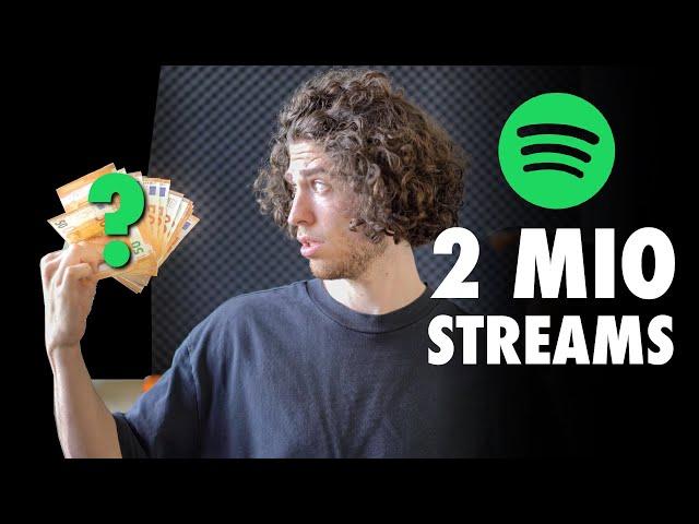 Wie Viel Mir Spotify Für 2 MIO Streams Zahlt  (Und Wie)