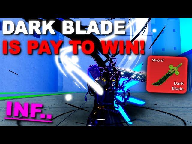 This One Shot Dark Blade Combo IS PAY TO WIN.. (Blox Fruits)