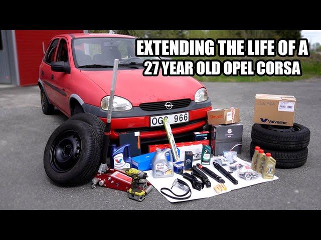 Throwing Money, Time and Brand New Parts at a "Worthless" £300 Opel Corsa