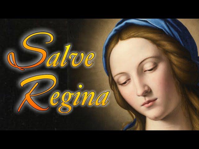 SALVE REGINA with Lyrics | Traditional Latin