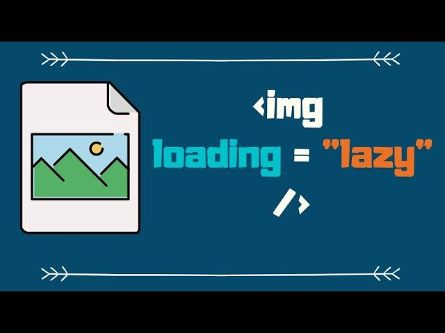 Lazy Loading Images with NO SCRIPTS!  (HTML only)