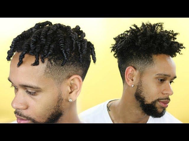 Men's Natural Hair Tutorial : Twist Out