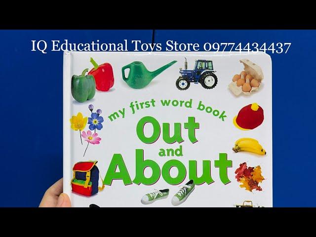 IQ ets My first word book out and about for kids