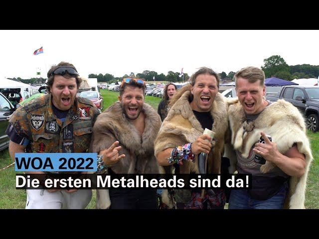 WOA 2022: Die ersten Metalheads sind wieder da!