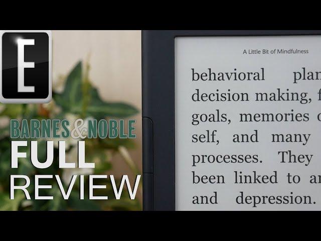 Barnes and Noble 2021 Nook Glowlight 4 Full Review