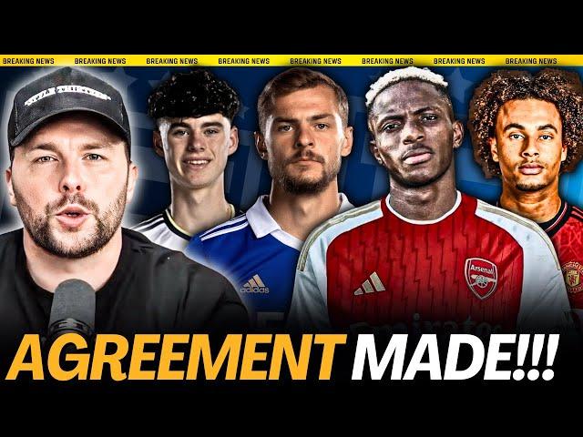 Osimhen AGREEMENT Dewsbury-Hall to Chelsea HIJACK Zirkzee to Man Utd VERY CLOSE⌛