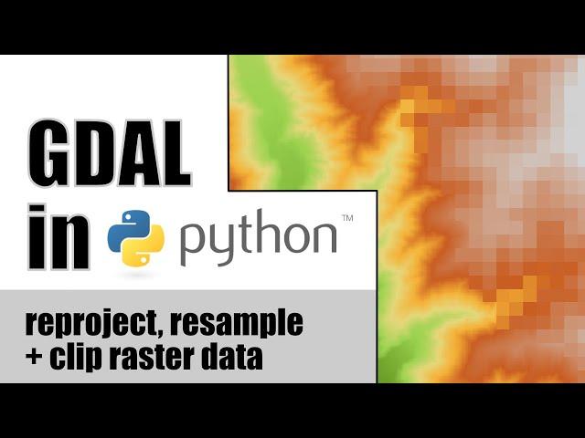 Reproject, resample and clip raster data with GDAL in Python