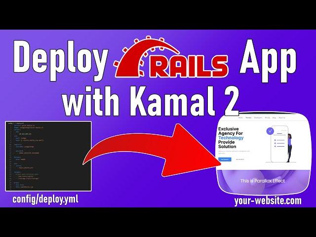 How To Deploy Rails 7 App With Kamal 2 | Azure, SQLite, TailwindCSS