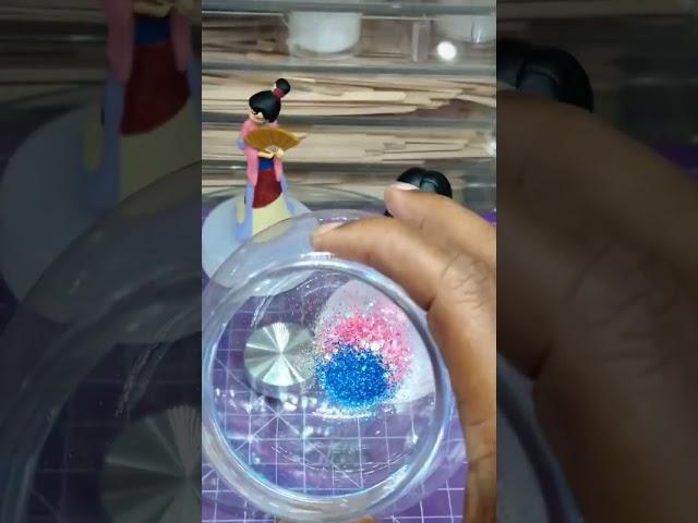 (Shorts: S. 1 Ep. 20) Disney Princess Jasmine Young GirlandAdult Snow Globe DIY. High End Luxury.